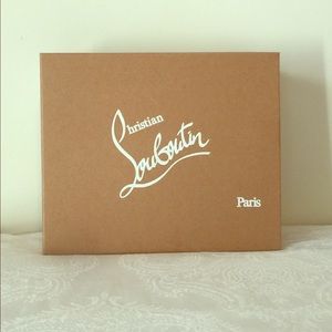 Authentic Christian Louboutin shoe storage box